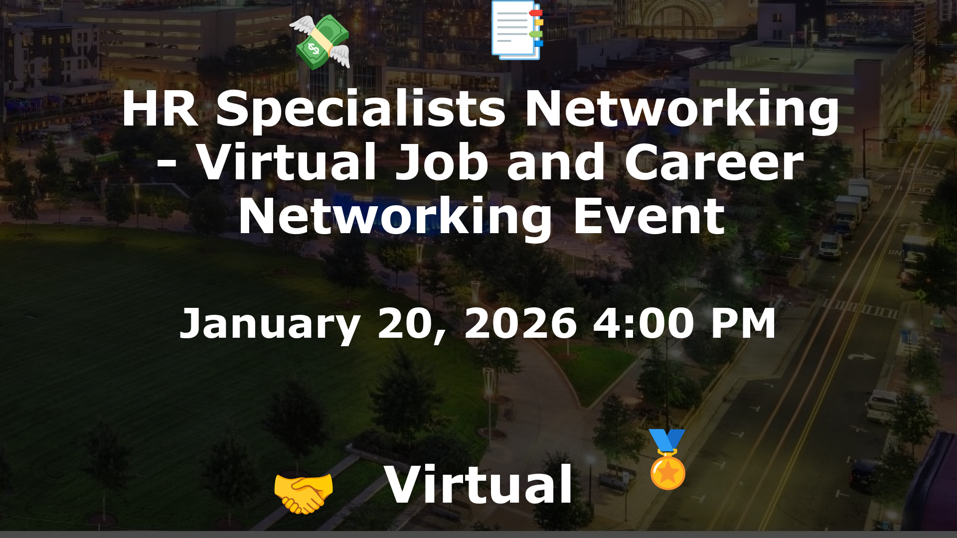 HR Specialists Networking - Virtual Job and Career Networking Event event image